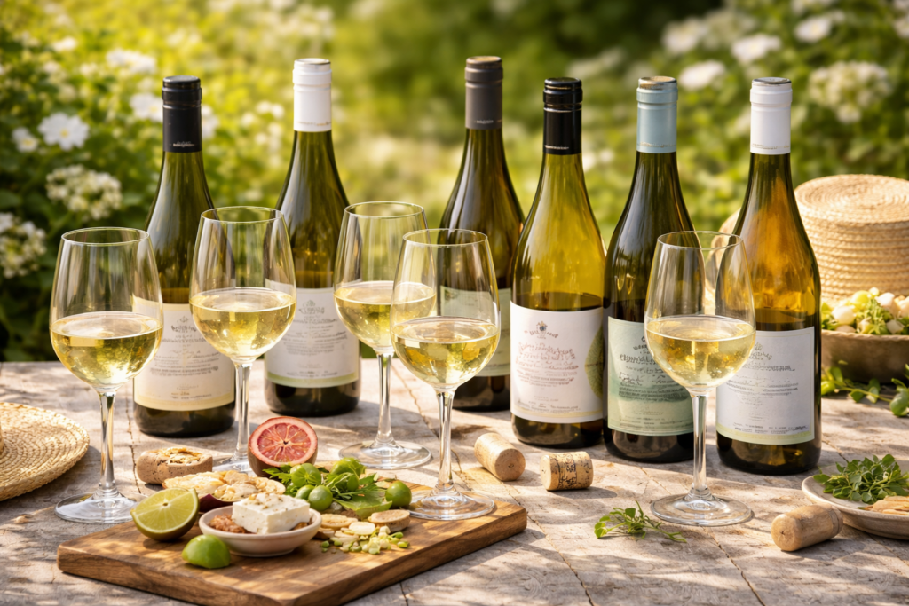 Sauvignon Blanc wine tasting at Wine Monkey